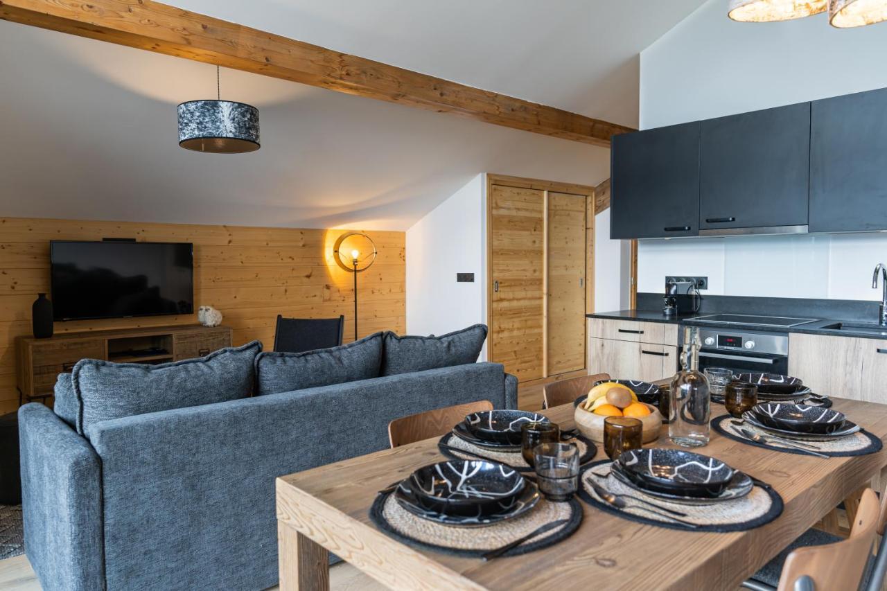 Terresens - Les Roches Blanches Aparthotel Combloux Bagian luar foto