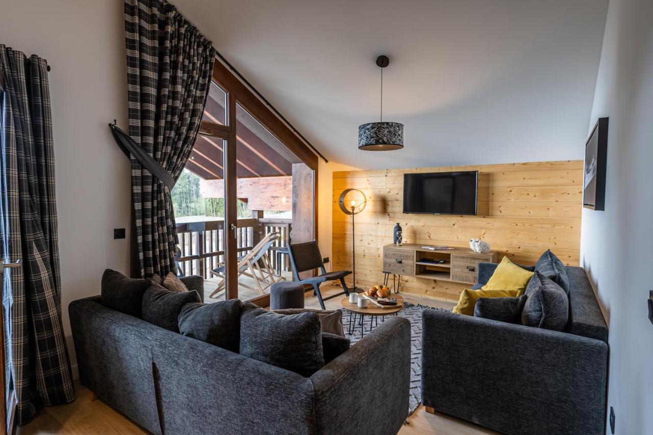 Terresens - Les Roches Blanches Aparthotel Combloux Bagian luar foto