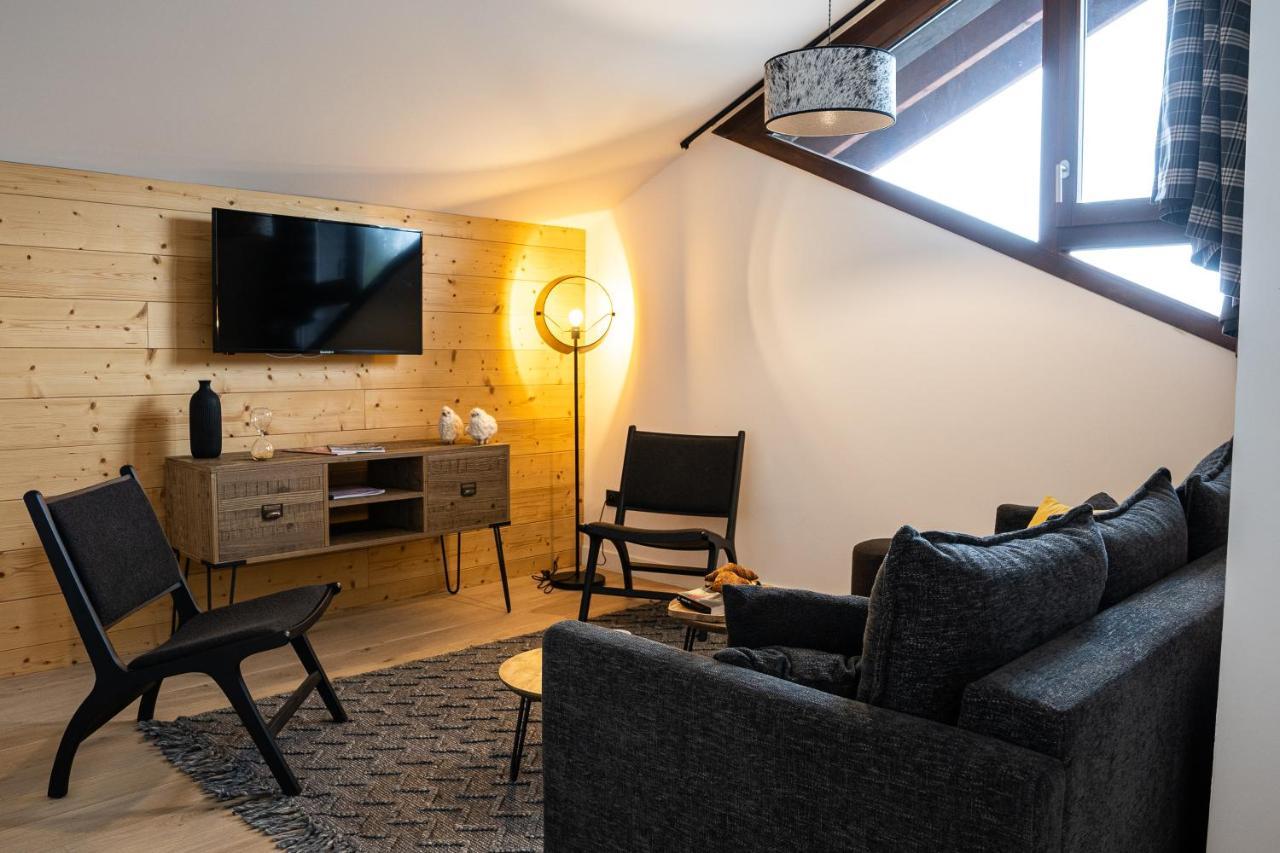 Terresens - Les Roches Blanches Aparthotel Combloux Bagian luar foto