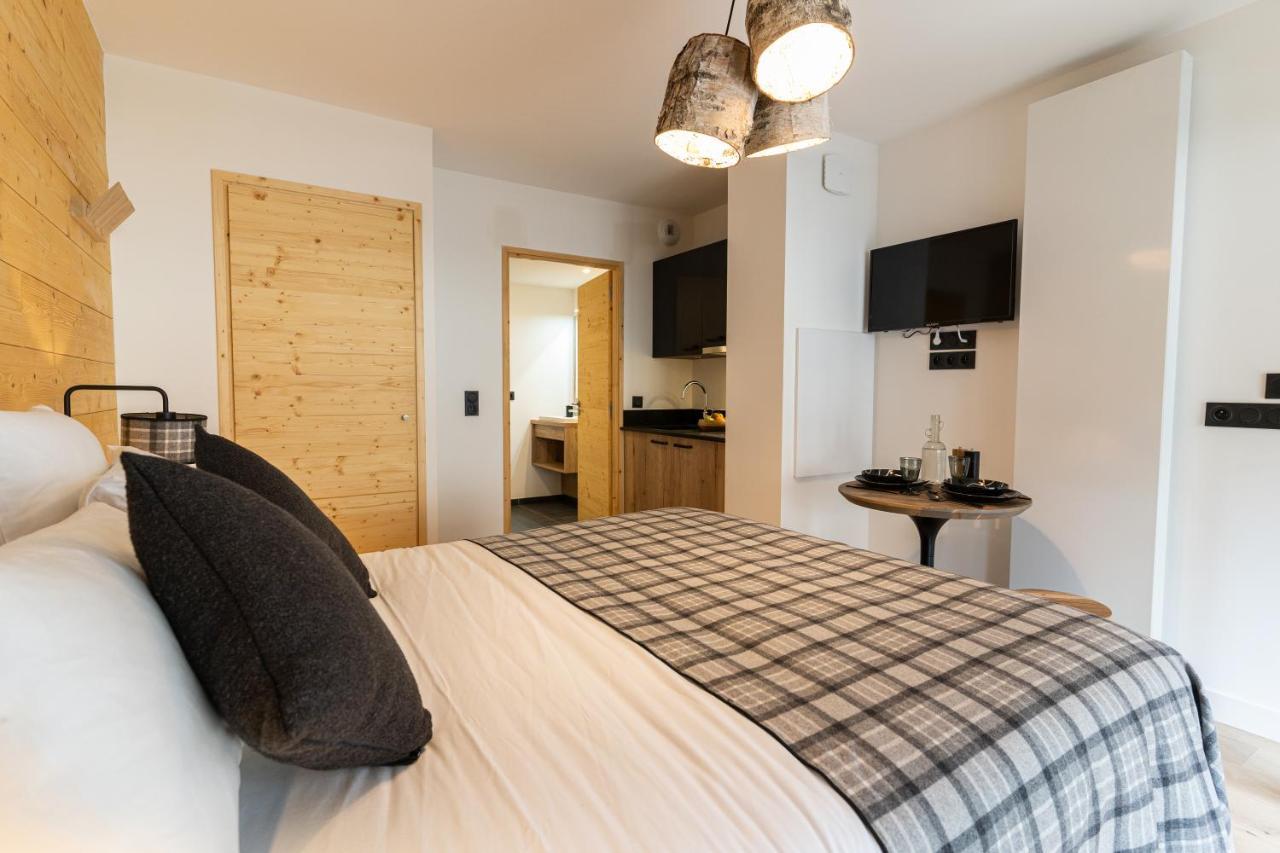 Terresens - Les Roches Blanches Aparthotel Combloux Bagian luar foto