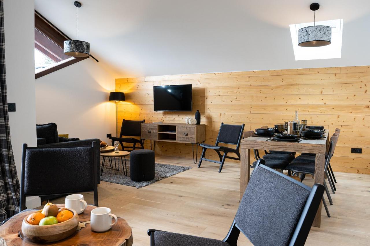Terresens - Les Roches Blanches Aparthotel Combloux Bagian luar foto